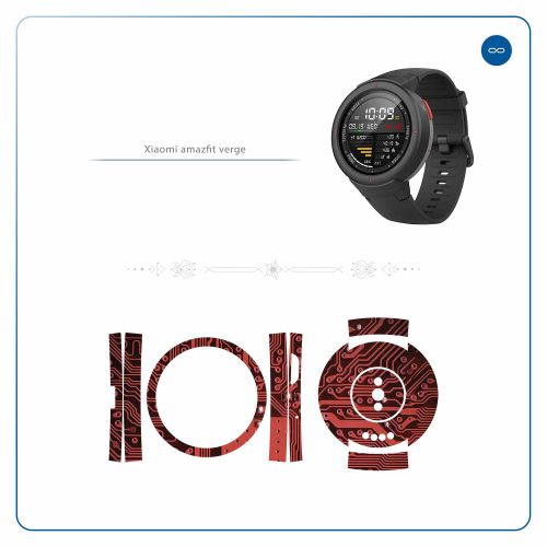 Xiaomi_Amazfit Verge_Red_Printed_Circuit_Board_2
